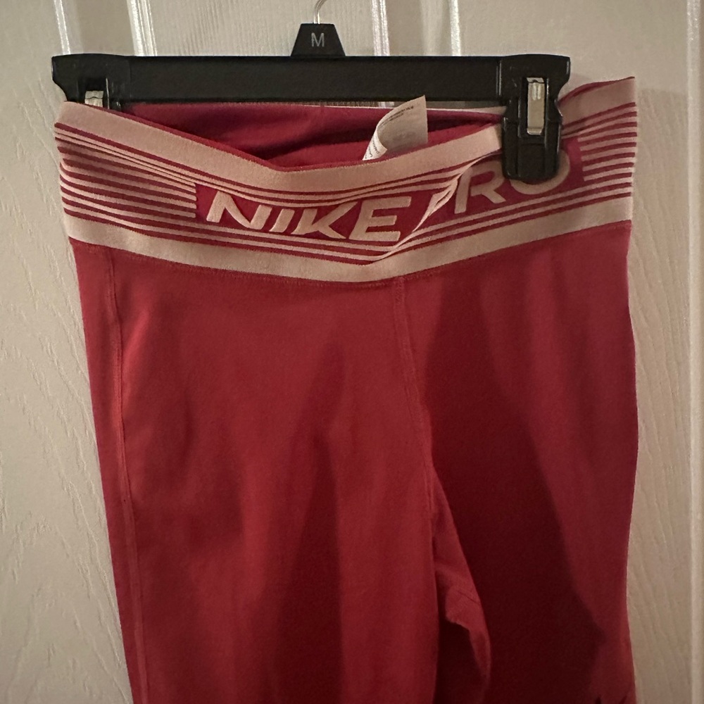 Nike Pro Red Leggings